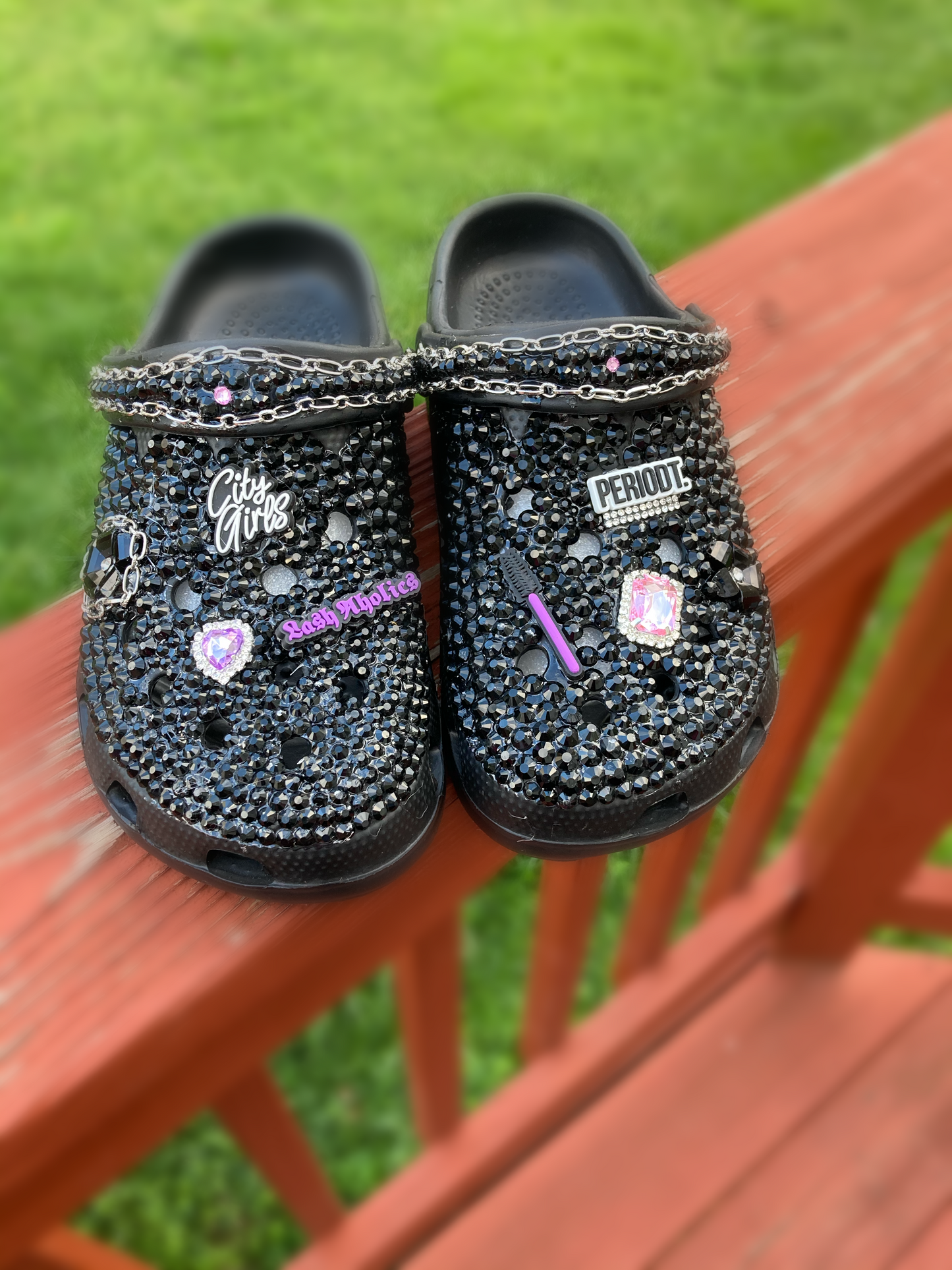 Custom Bling Croc