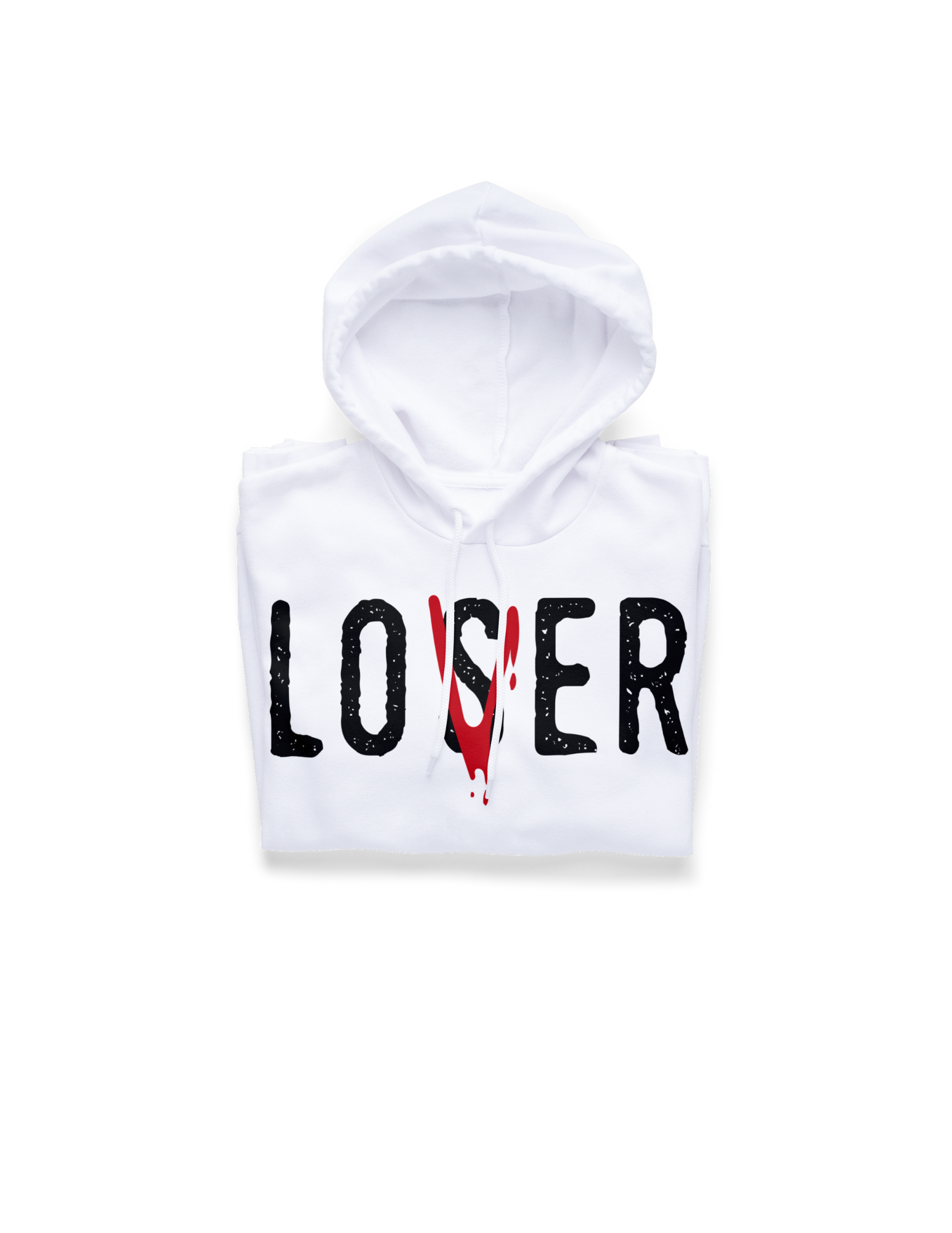 Loser lover hoodie white best sale